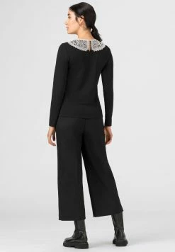 HALLHUBER Soldes T-shirt à manches longues t-shirts et tops col claudine femme 8 HALLHUBER Soldes T-shirt à manches longues t-shirts et tops col claudine femme -France Hallhuber Soldes Boutique 00adbec8442d457199600cacbca33609