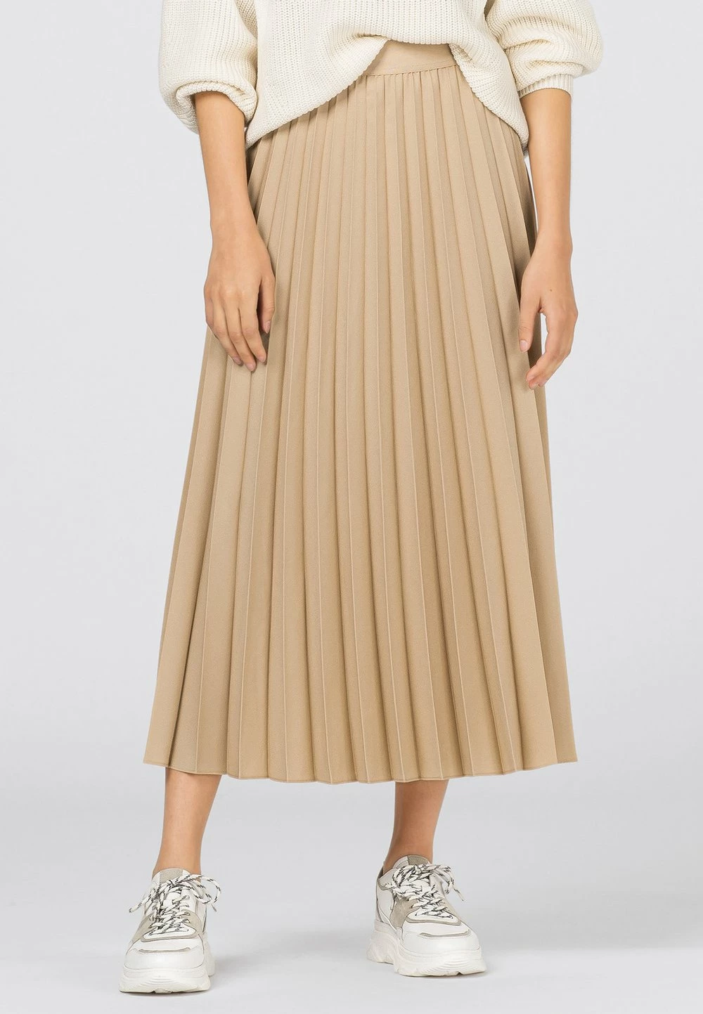 Prix Ourlé HALLHUBER Jupe trapèze jupes couleur unie femme 1 Prix Ourlé HALLHUBER Jupe trapèze jupes couleur unie femme