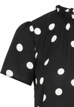 HALLHUBER Qualité Supérieure MIT TUPFENPRINT - Blouse chemises et blouses col rond femme -France Hallhuber Soldes Boutique 08c2f88279db45bb9cb139b9f0fa54de