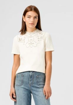 Garantie De Qualité 100% HALLHUBER MIT SPITZENEINSATZ - Blouse chemises & blouses col officier femme