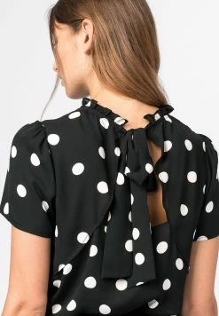 HALLHUBER Qualité Supérieure MIT TUPFENPRINT - Blouse chemises et blouses col rond femme -France Hallhuber Soldes Boutique 0e34ad28f4414ecaafb1a356c8c25f8e