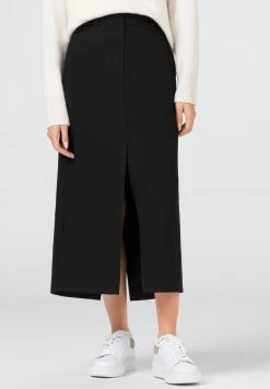 HALLHUBER Qualité Excellente MIT GEHSCHLITZEN - Jupe trapèze jupes fermeture éclair femme