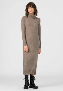 HALLHUBER Robe longue Prix Ourlé robes col montant femme