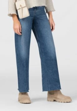 HALLHUBER Jean droit Haute Qualité jeans haute femme
