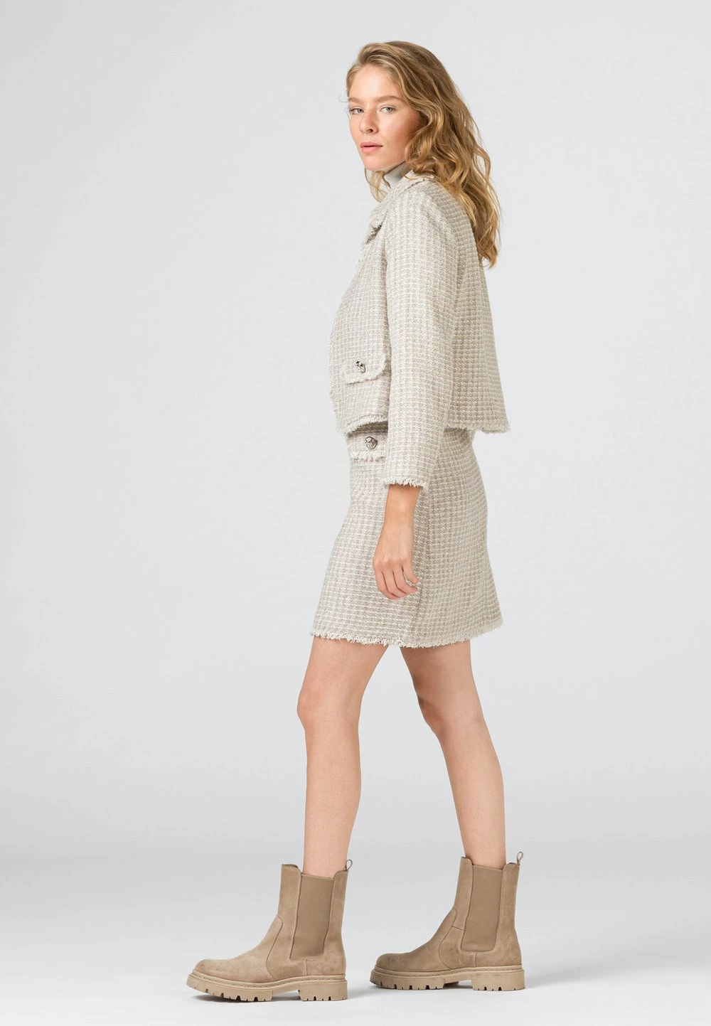 Bas Prix HALLHUBER Blazer vestes col à revers femme 2 Bas Prix HALLHUBER Blazer vestes col à revers femme – Image 2