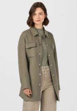 HALLHUBER Produit de première qualité Manteau court manteaux col chemise femme