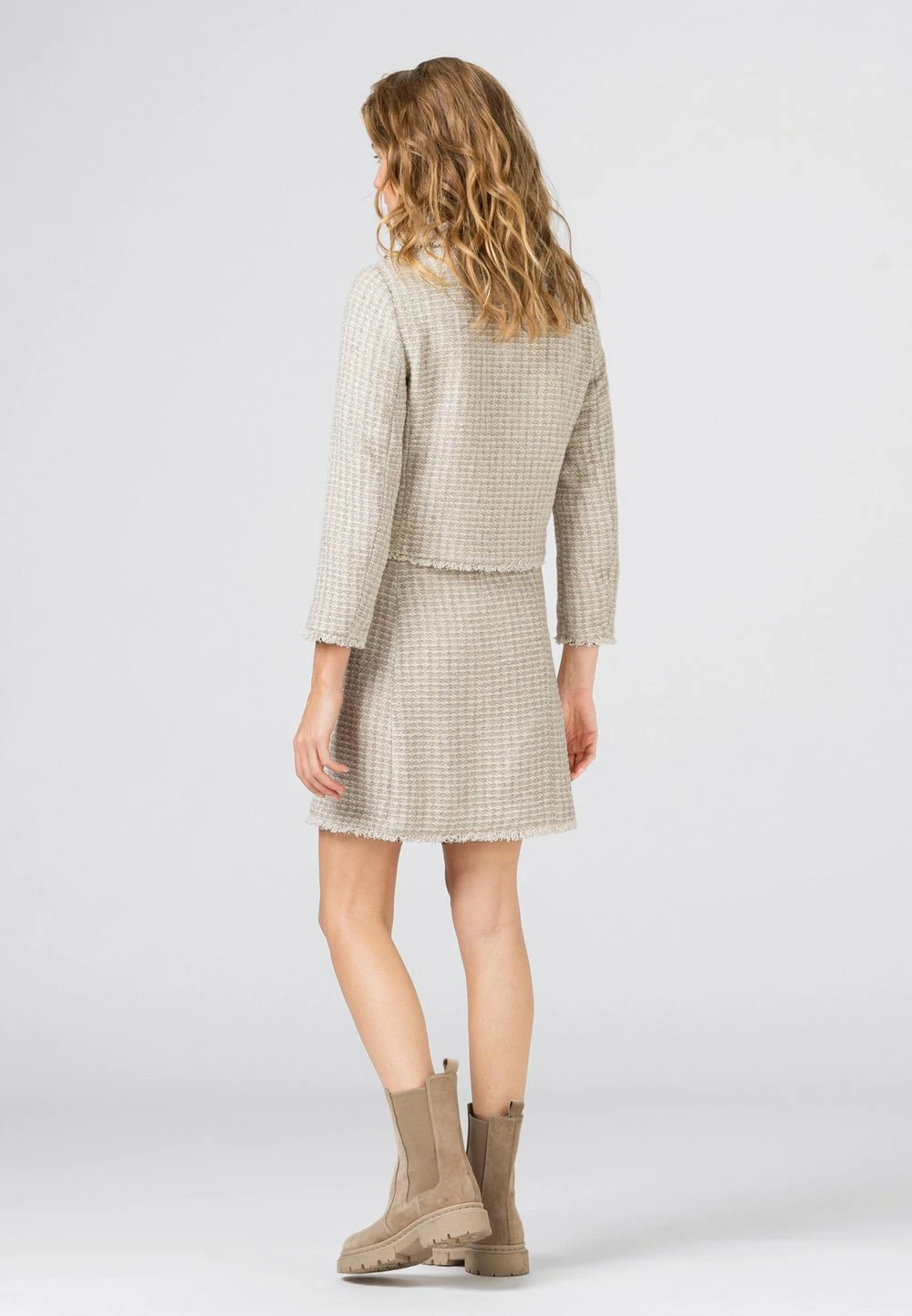 Bas Prix HALLHUBER Blazer vestes col à revers femme 3 Bas Prix HALLHUBER Blazer vestes col à revers femme – Image 3