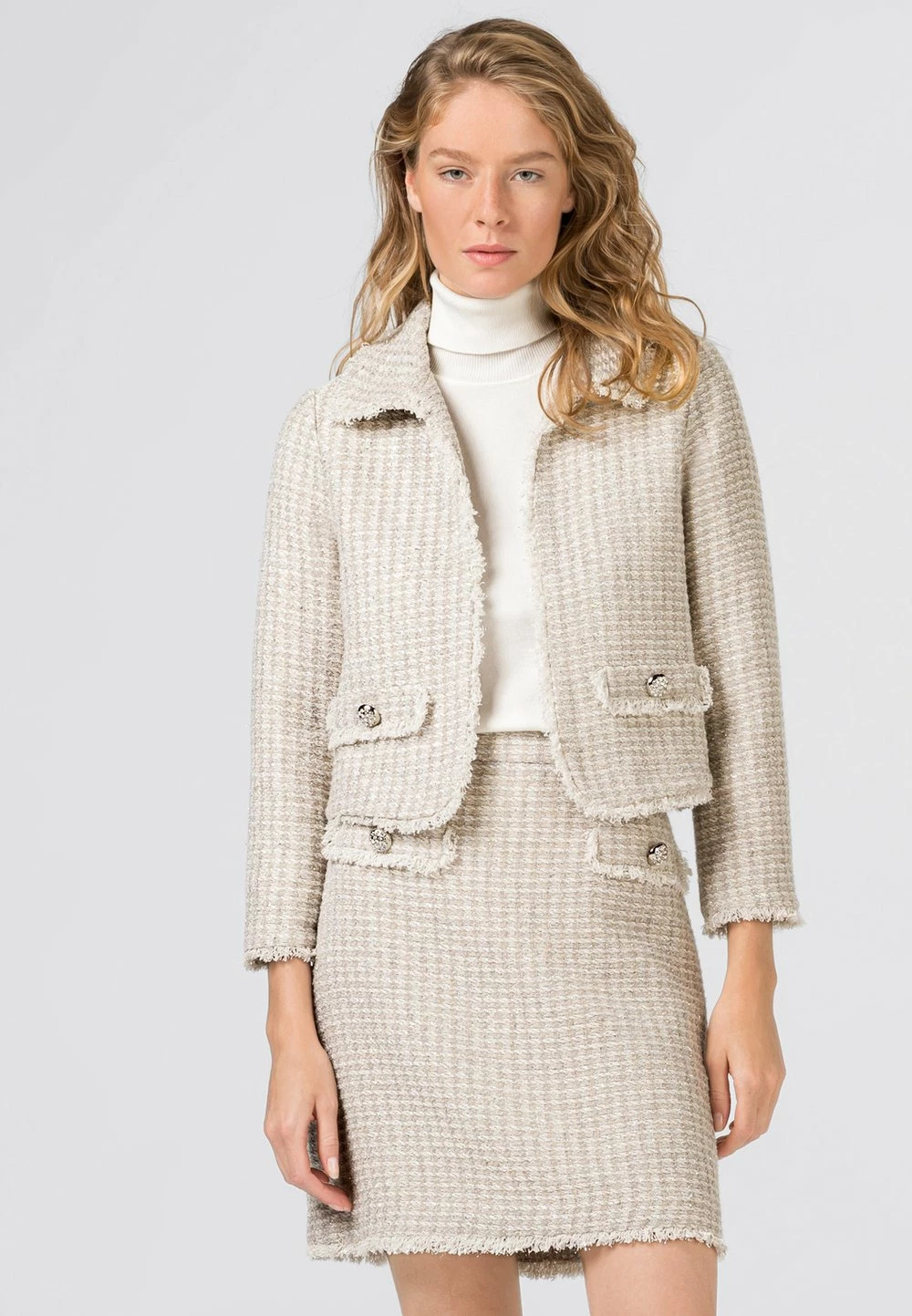 Bas Prix HALLHUBER Blazer vestes col à revers femme 1 Bas Prix HALLHUBER Blazer vestes col à revers femme