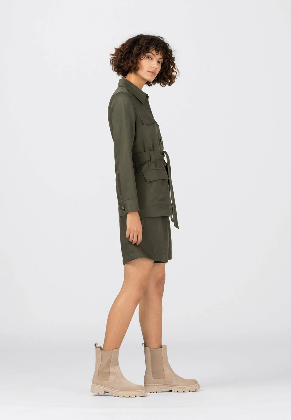 HALLHUBER Plus Bas Prix De Vente Trench manteaux col chemise femme 3 HALLHUBER Plus Bas Prix De Vente Trench manteaux col chemise femme – Image 3