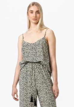 Prix Légers HALLHUBER MIT MILLEFLEURS - Débardeur t-shirts et tops echancrure dos femme