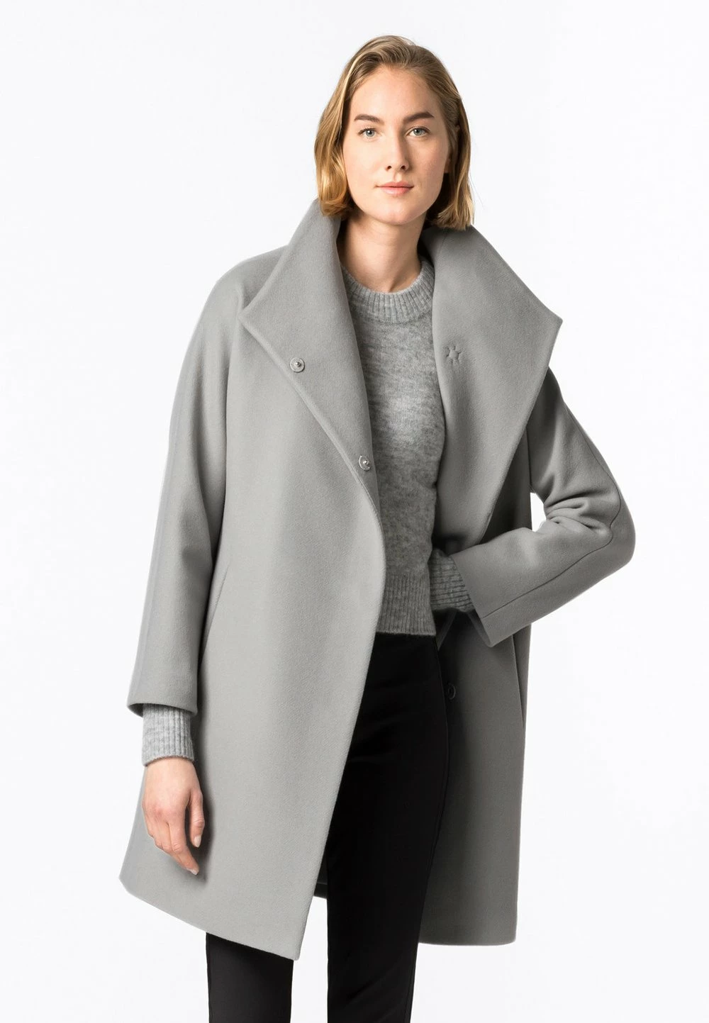 HALLHUBER Manteau classique Prix Dynamité manteaux col en v femme 1 HALLHUBER Manteau classique Prix Dynamité manteaux col en v femme