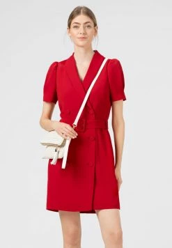 HALLHUBER Petit Prix PUFF SLEEVE - Robe chemise robes col châle femme