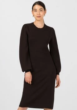 Prix Usine HALLHUBER MIT BALLONÄRMELN - Robe pull robes col rond femme