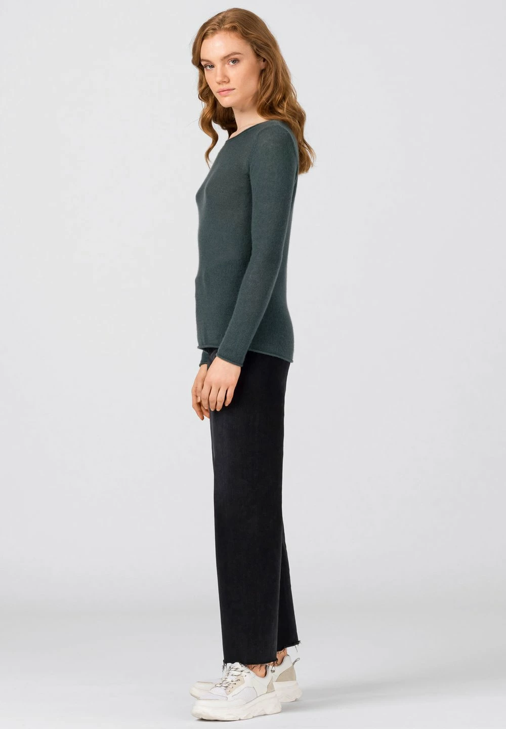 Prix Malin HALLHUBER BASIC - Pullover pulls et gilets col rond femme 2 Prix Malin HALLHUBER BASIC - Pullover pulls et gilets col rond femme – Image 2