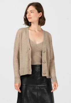 Prix Allégé HALLHUBER Gilet pulls et gilets col en v profond femme