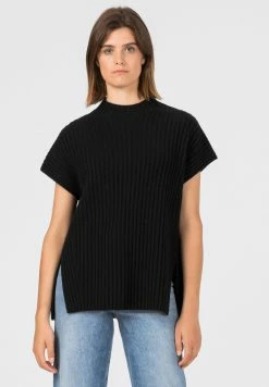 HALLHUBER Rabais T-shirt imprimé t-shirts et tops col officier femme