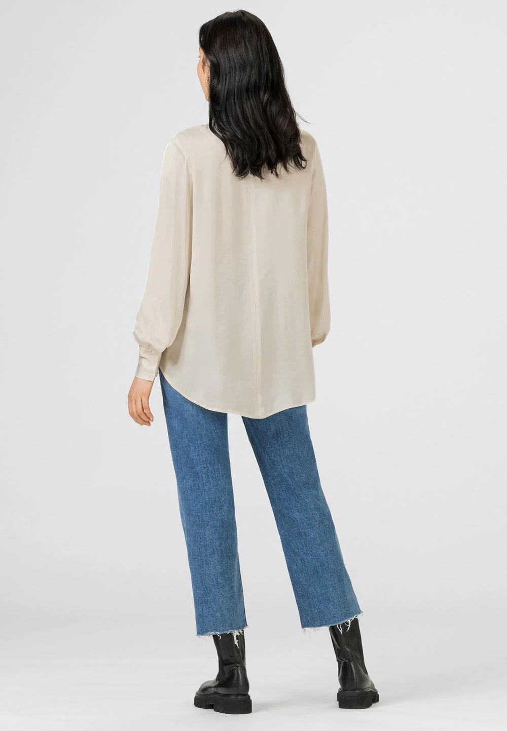 Assurance De l’Authenticité HALLHUBER OVERSIZE - Blouse chemises et blouses col officier femme 2 Assurance De l’Authenticité HALLHUBER OVERSIZE - Blouse chemises et blouses col officier femme – Image 2