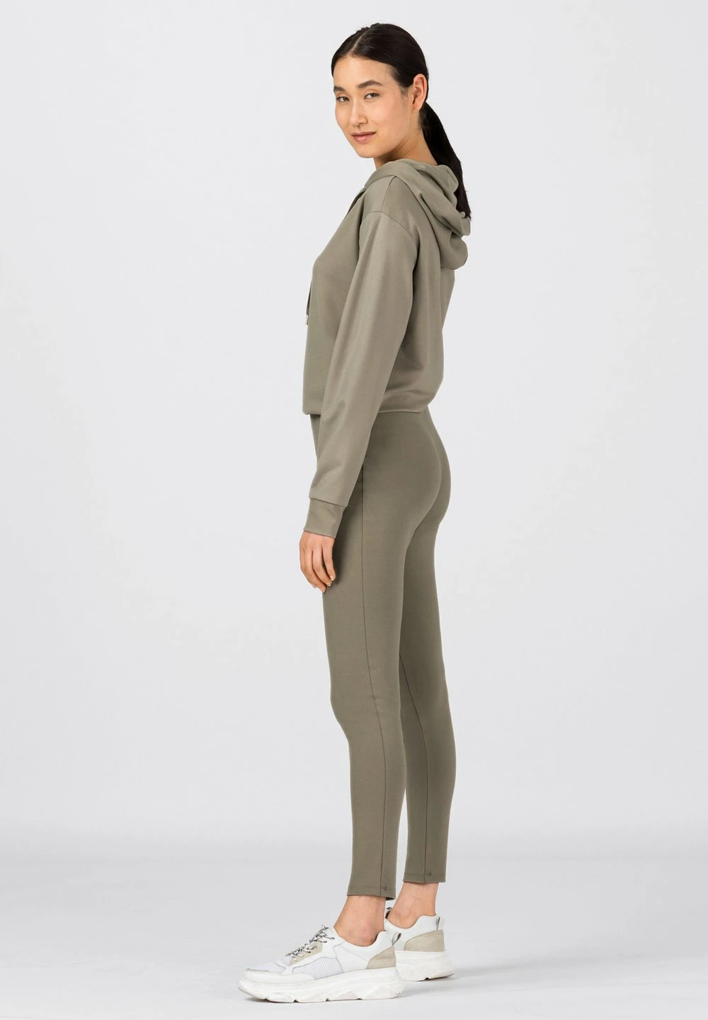 HALLHUBER aus Interlock - Legging Remise En Ligne pantalons normale femme 3 HALLHUBER aus Interlock - Legging Remise En Ligne pantalons normale femme – Image 3