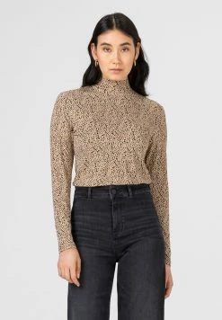 HALLHUBER T-shirt à manches longues Assurance De l’Authenticité t-shirts et tops col officier femme