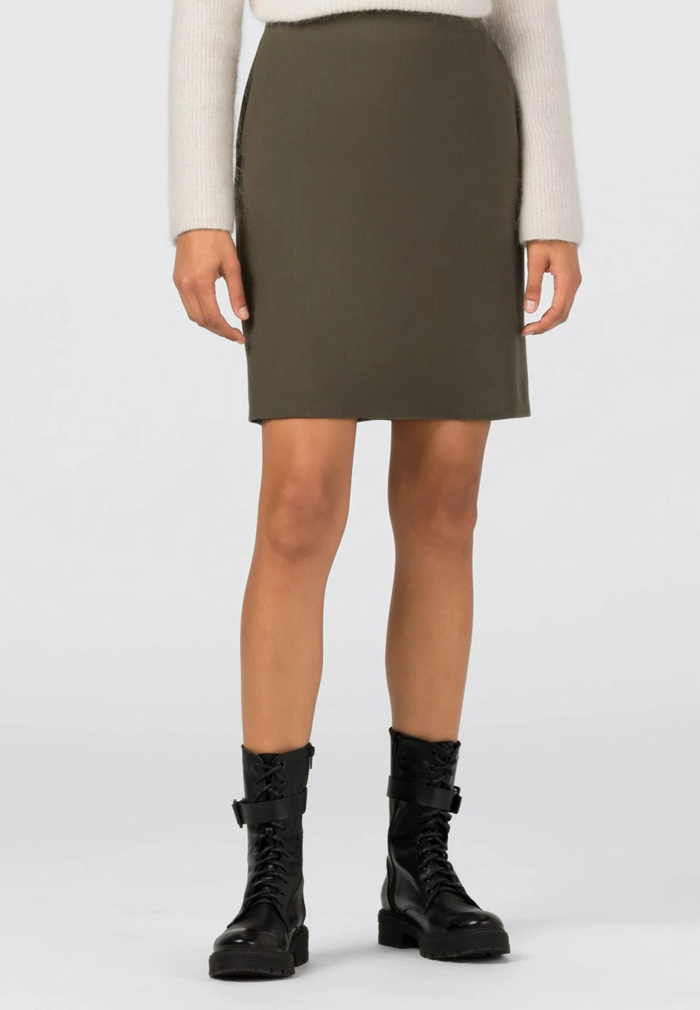 Prix Discount HALLHUBER Jupe trapèze jupes fermeture éclair femme 1 Prix Discount HALLHUBER Jupe trapèze jupes fermeture éclair femme