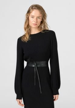 HALLHUBER Ceinture taille haute Qualité Excellente ceintures couleur unie femme