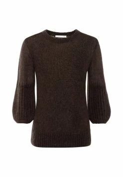 HALLHUBER Prix Équitable MIT GLOCKENÄRMELN - Pullover pulls et gilets col rond femme -France Hallhuber Soldes Boutique 43e0aa443b784724bc7241ae3f1835d5 1