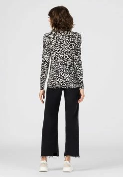 Petit Prix HALLHUBER T-shirt à manches longues t-shirts et tops col officier femme -France Hallhuber Soldes Boutique 440a468ace954d45ba1f546753a28da1