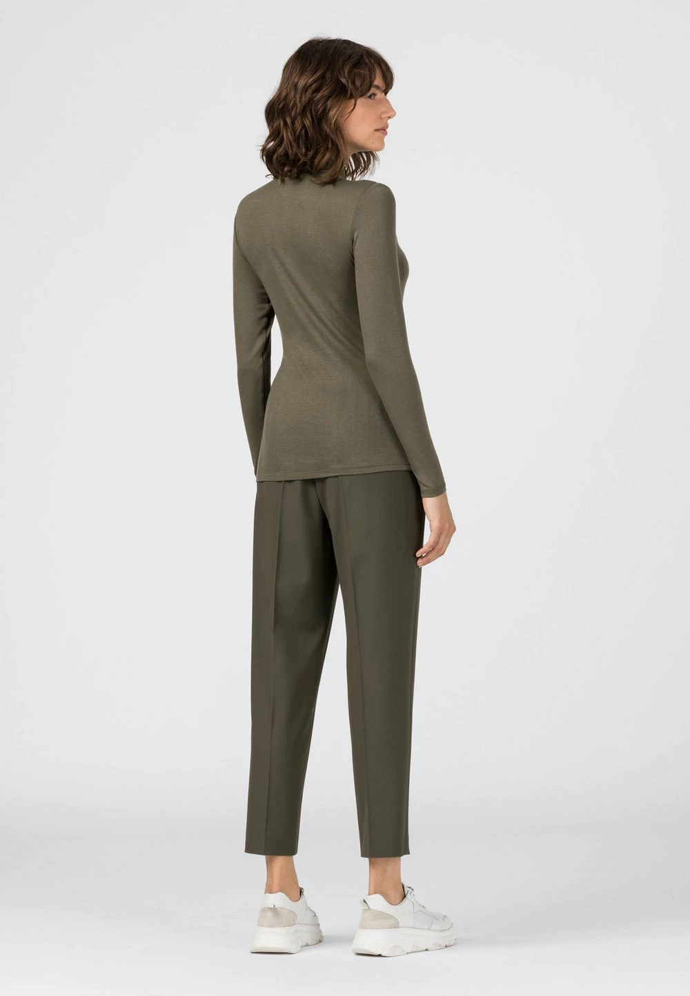 HALLHUBER T-shirt à manches longues Qualité garantie 100% t-shirts et tops col roulé femme 2 HALLHUBER T-shirt à manches longues Qualité garantie 100% t-shirts et tops col roulé femme – Image 2