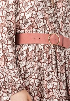 HALLHUBER Prix Légers AUS CHROMFREI GEGERBTEM VEL - Ceinture taille haute sacs et accessoires boucle ardillon femme