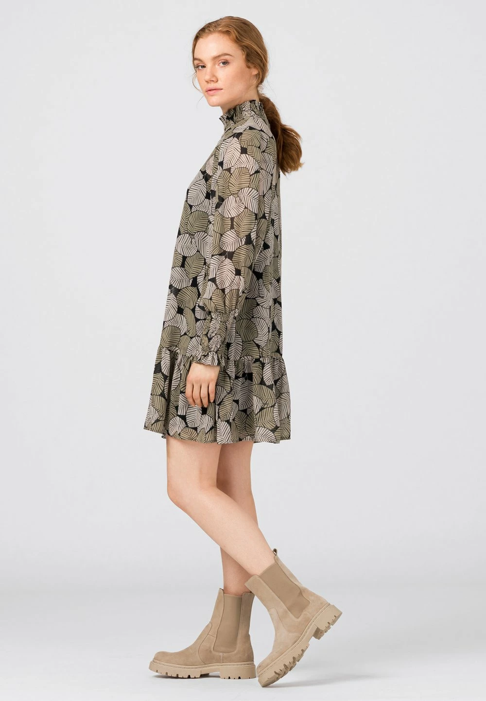 Prix Compétitif HALLHUBER Robe de jour robes col officier femme 2 Prix Compétitif HALLHUBER Robe de jour robes col officier femme – Image 2