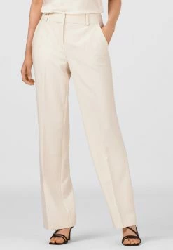 HALLHUBER Bon Rapport Coût-Efficacité WEIT GESCHNITTENE BÜGELFALTEN - Pantalon classique pantalons haute femme