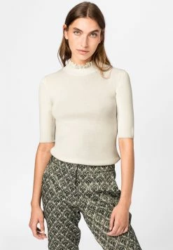 HALLHUBER MIT RÜSCHENKRAGEN - Pullover Prix Dynamité pulls et gilets col en v femme