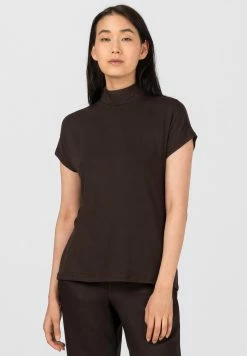 Qualité garantie 100% HALLHUBER T-shirt basique t-shirts et tops col officier femme