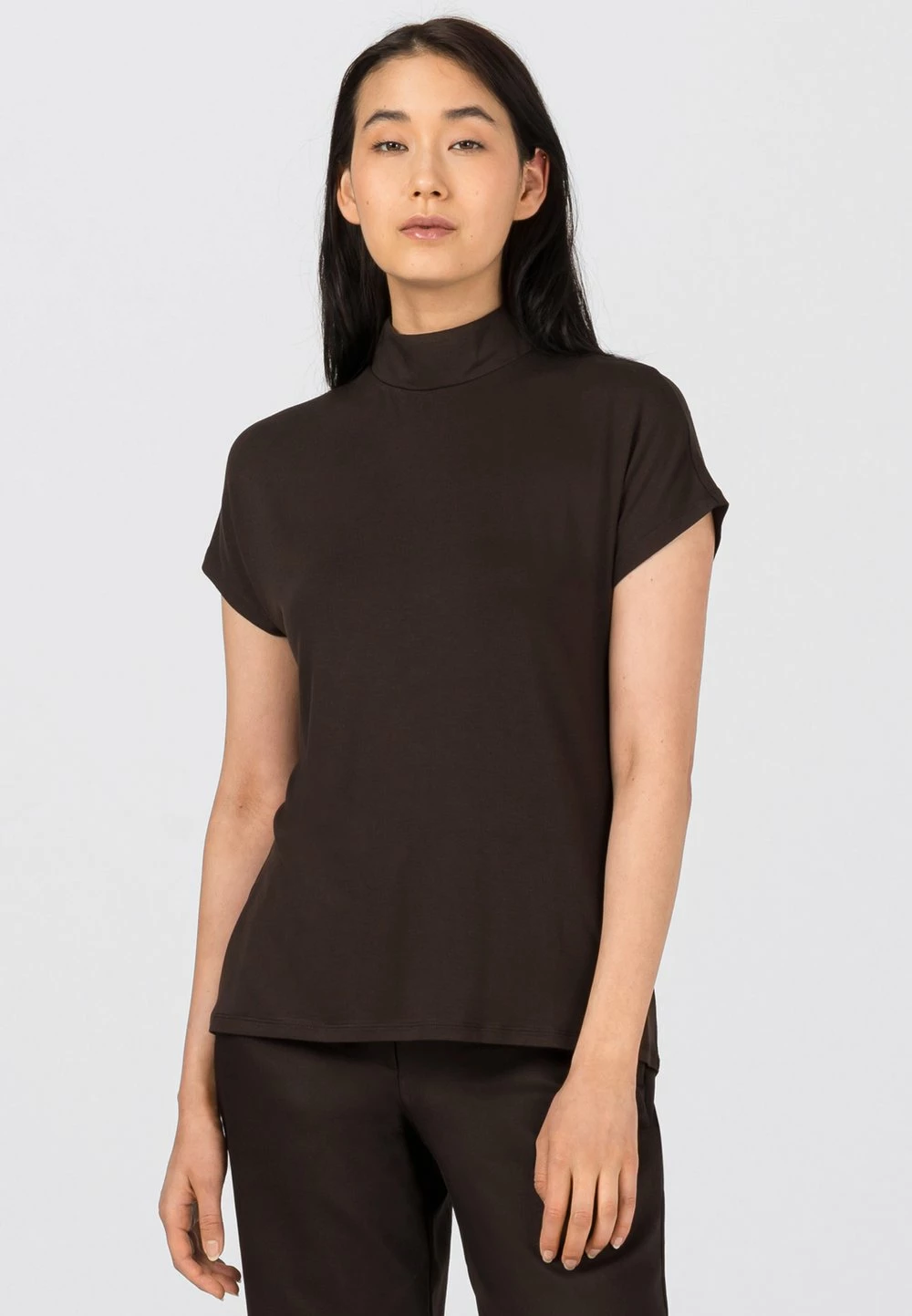 Qualité garantie 100% HALLHUBER T-shirt basique t-shirts et tops col officier femme 1 Qualité garantie 100% HALLHUBER T-shirt basique t-shirts et tops col officier femme