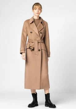 HALLHUBER Prix Réduit Manteau classique manteaux col rond femme