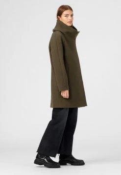 Meilleure qualité HALLHUBER Manteau classique manteaux col montant femme -France Hallhuber Soldes Boutique 51c8a0893e7841b8a69a3729484d55be