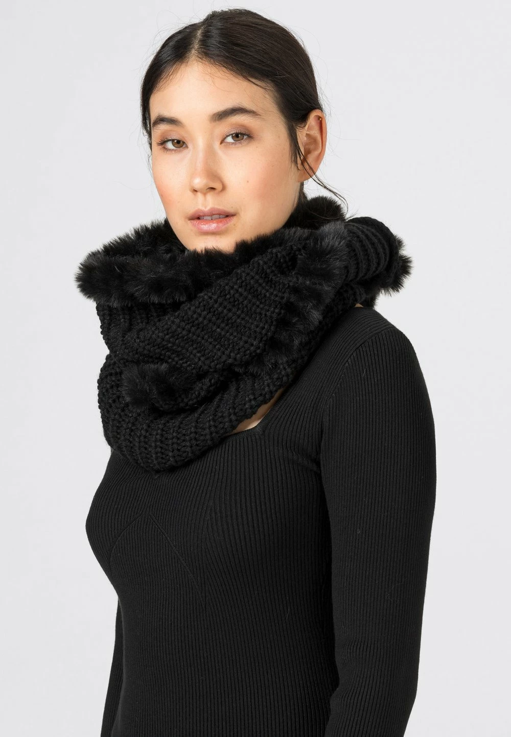 HALLHUBER Prix Ourlé ACC TUCH MIT BLENDEN - Écharpe tube sacs et accessoires couleur unie femme 1 HALLHUBER Prix Ourlé ACC TUCH MIT BLENDEN - Écharpe tube sacs et accessoires couleur unie femme