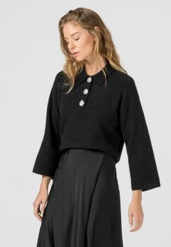 HALLHUBER Authentique 100% Pullover pulls et gilets col polo femme