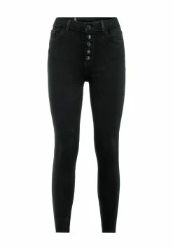 Prix Avantageux HALLHUBER HIGH WAIST ELLA STAY MIT KNÖPFEN - Jeans Skinny haute femme -France Hallhuber Soldes Boutique 5a4c11f48ef34a85bf366de8bb48966a