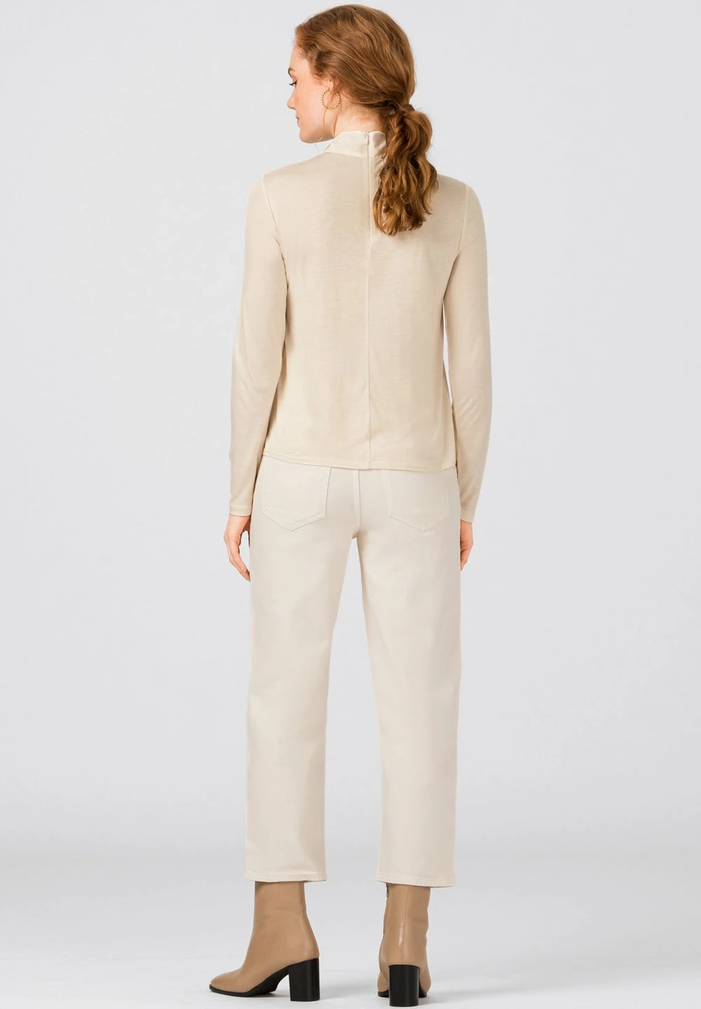 HALLHUBER Bon Rapport Coût-Efficacité Blouse chemises et blouses col rond femme 2 HALLHUBER Bon Rapport Coût-Efficacité Blouse chemises et blouses col rond femme – Image 2