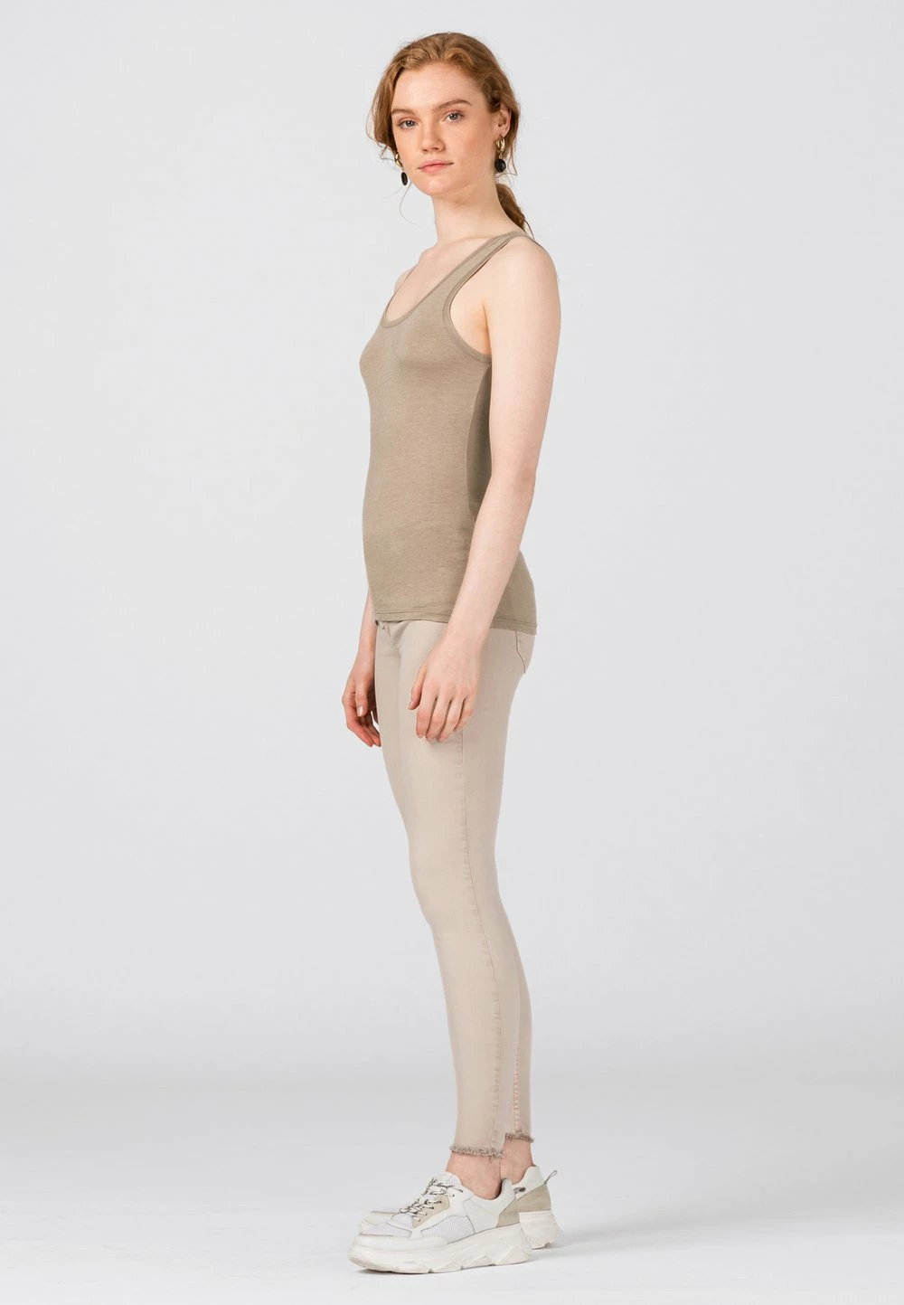 Excellente qualité HALLHUBER Débardeur t-shirts et tops encolure large ronde femme 3 Excellente qualité HALLHUBER Débardeur t-shirts et tops encolure large ronde femme – Image 3