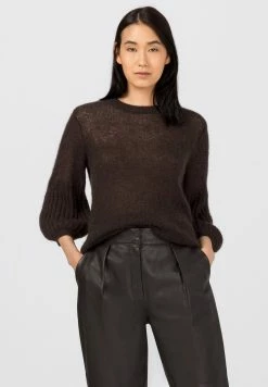 HALLHUBER Prix Équitable MIT GLOCKENÄRMELN - Pullover pulls et gilets col rond femme