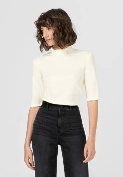 HALLHUBER T-shirt basique Prix Affortable t-shirts et tops col officier femme