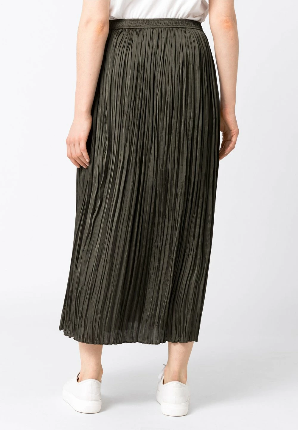 HALLHUBER Prix Bradés Jupe plissée jupes couleur unie femme 2 HALLHUBER Prix Bradés Jupe plissée jupes couleur unie femme – Image 2