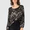 Prix Discount HALLHUBER MIT CAMOUFLAGE-PRINT - Blouse chemises et blouses col rond femme