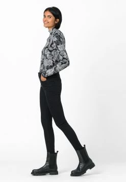 HALLHUBER Prix Bradés T-shirt à manches longues t-shirts et tops col en v femme -France Hallhuber Soldes Boutique 72608468e2824172a38c37cea9c7a26e