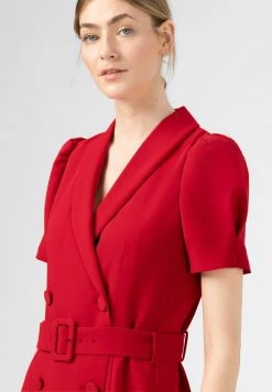 HALLHUBER Petit Prix PUFF SLEEVE - Robe chemise robes col châle femme -France Hallhuber Soldes Boutique 7456c1324cbc4218b9229b25940acddf