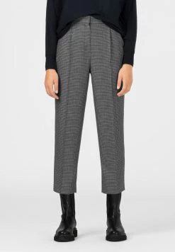HALLHUBER En promotion MIT HAHNENTRITTMUSTER - Chino pantalons normale femme