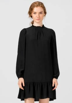 HALLHUBER Prix Discount MIT RÜSCHENKRAGEN - Robe de jour robes col officier femme