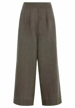 Prix Réduit HALLHUBER HOSE WEITE LEINENHOSE IN VERKÜRZTER LÄNGE - Pantalon classique pantalons normale femme -France Hallhuber Soldes Boutique 7ea038938d5044e89ae5e7ffab5ccb92